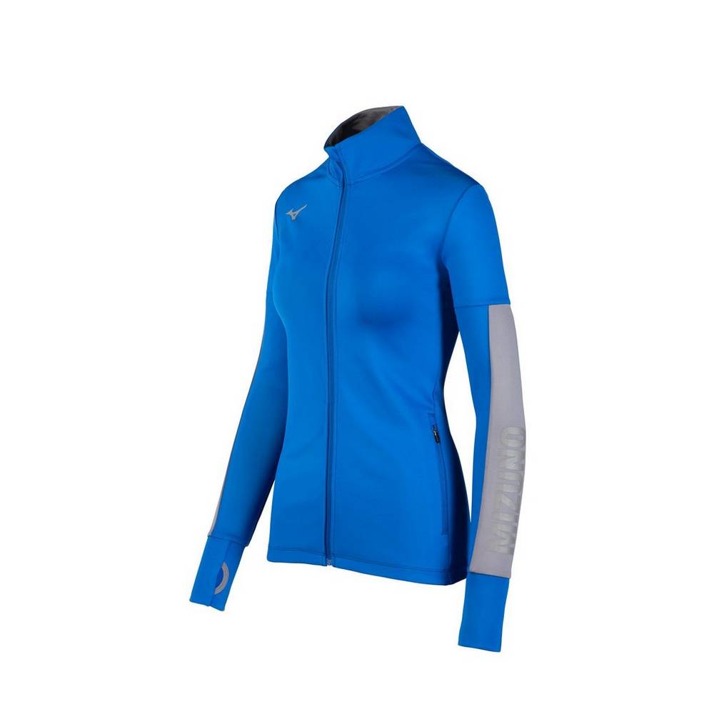 Chaqueta Mizuno Alpha Quest Mujer Azul Real Baratas PVCW-13785